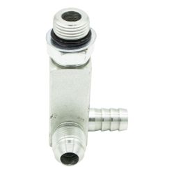 Scag 485847 3/4 O-Ring x JIC x 1/2 Hose Tee - SCA 485847