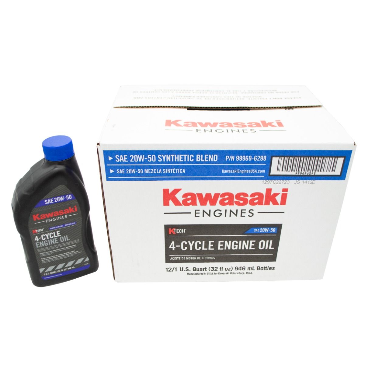 Upgrade Your Kawasaki Engine Oil with K-Tech 99969-6298 X12