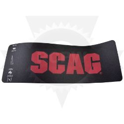 Scag 481122 Front Instrument Panel Decal 